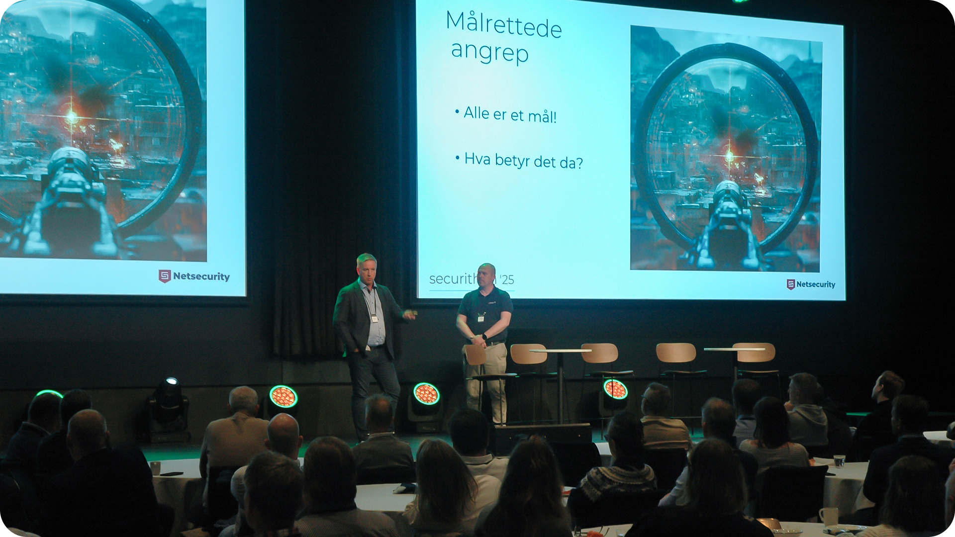 Frank Kirkeng og Henrik Byberg Securithon 2025