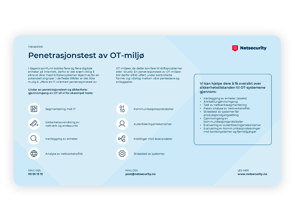 OT-miljø
