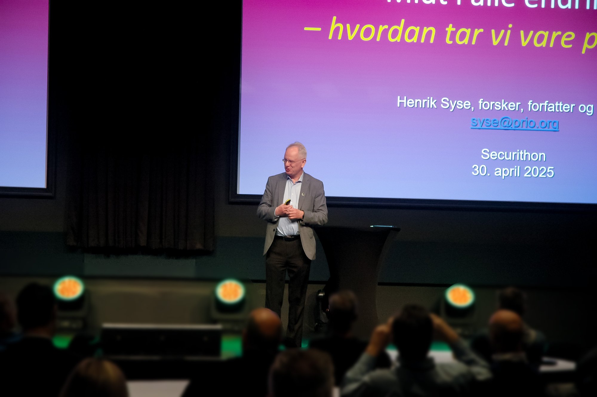Securithon 2025_Henrik_Syse_1