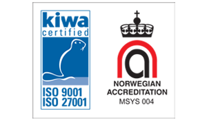 Netsecurity ISO9001 sertifisert