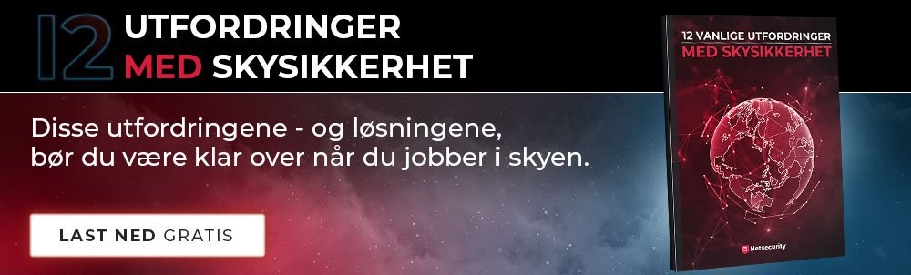 vanlige utfordringer med skysikkerhet